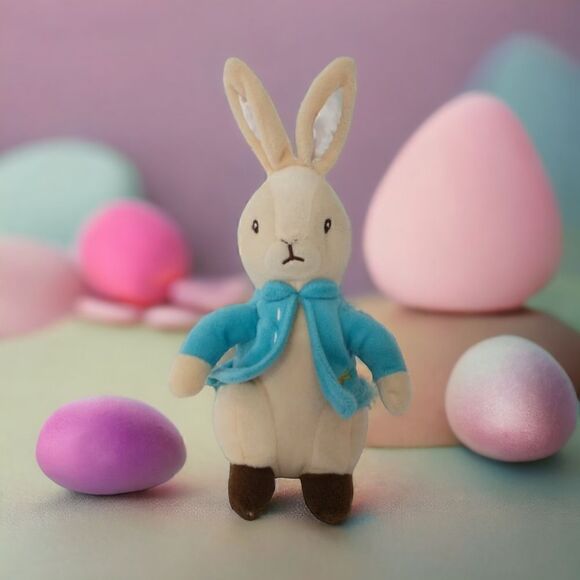 Peter Rabbit Plush Beatrix‎ Potter Stuffed Animal Bunny 2017 Kids Preferred 9". - Picture 14 of 16